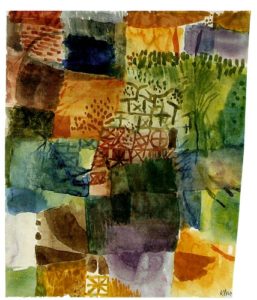 Paul Klee: "Recuerdo de un jardín"